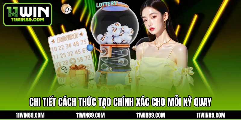 Chi tiết cách thức tạo chính xác cho mỗi kỳ quay
