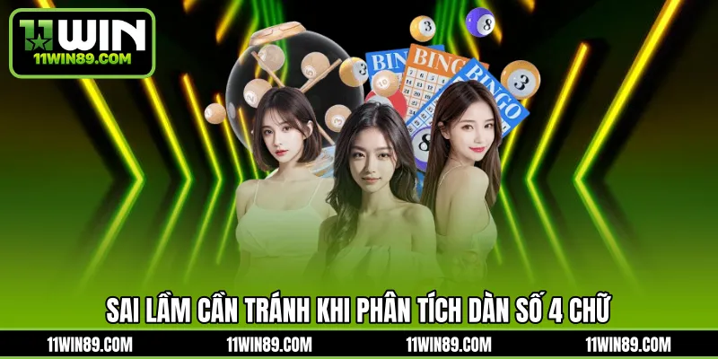 Sai lầm cần tránh khi phân tích dàn số 4 chữ